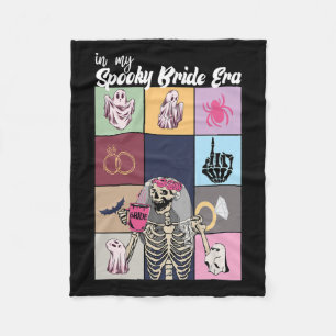 Bruid Halloween in mijn griezelige bruid tijdperk Fleece Deken