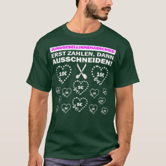 Bruid huwelijk vrijgezellenfeest JGA 6 T-shirt