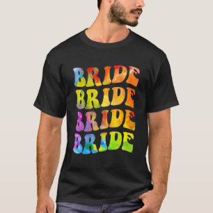 Bruid Ik Doe Bemanning Tie Dye Bachelorette Feest T-shirt
