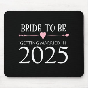 Bruid in spe 2025 Trouwen Verloving Verloven Muismat