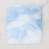 Bruid Is In De Wolken Bruidsfeestje (Buitenkant ongevouwen)