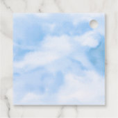 Bruid is op Cloud Nine Vrijgezellenfeest Dank je Bedankjes Labels (Achterkant)