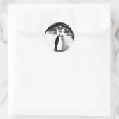 Bruid Kiss onder eiken Sticker (Tas)