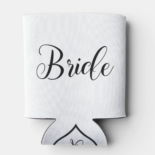 Bruid Koelbox met Initiaal Blikjeskoeler (Achterkant)