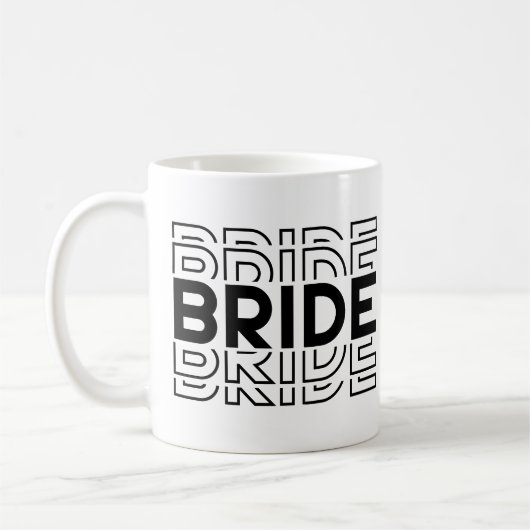 Bruid  koffiemok (Links)