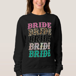 Bruid Luipaard Rodeo Cowgirls Bachelorette Feest W Trui