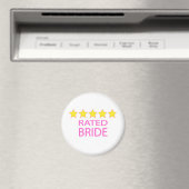 Bruid met vijf sterren magneet (Insitu (Vaatwasser))