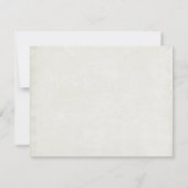 Bruid met Voodoo Doll Bride Save The Date (Achterkant)