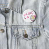Bruid om Button Roos Flower (In situ)
