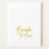 Bruid om Planner te zijn. beste bruidsgeschenk (Achterkant)