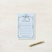 Bruid om te doen lijst bruiloft post-it® notes (Op bureau)