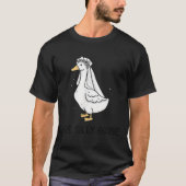 Bruid om te trouwen Gekke bruidgans Loskomen T-shirt (Voorkant)