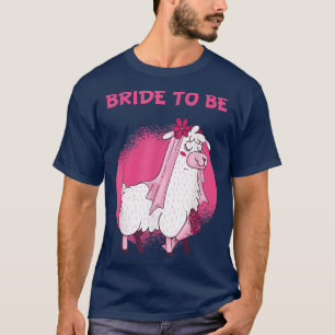 Bruid Om Te Trouwen Lama Lama Trouwen Hen Party T-shirt