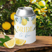 Bruid om Te Zijn Hoofd Pers Lemon & Bloem Blikjeskoeler