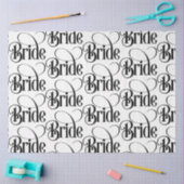 Bruid (ontwerp 3)  tissuepapier (Craft)