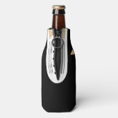 BRUID Peach bruiloft Party Be My Groomsman Flesjeskoeler (Fles Achterkant)