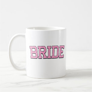 BRUID – Roze College Lettertype Huwelijk & Meidena Koffiemok