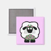 Bruid Schaap Magneet (Voorkant / Achterkant)