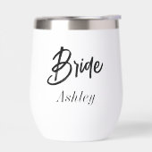 Bruid Script Zwart Wit Bruiloft (Links)