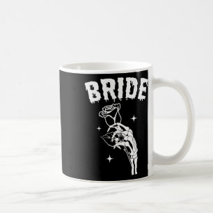 Bruid Skeleton Hand Wedding Halloween Paren Match Koffiemok