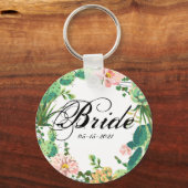 Bruid Sleutelhanger Bohemian Cactus Succulenten De (Voorkant)