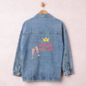 bruid squad schattig bruidsmeisje vrouwen denim jacket (Hangar)