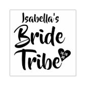 Bruid Stam Date Hart Persoonlijk Rubberstempel (Afrduk)