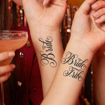 Bruid Stam Elegante Schrift