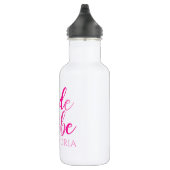 Bruid Stam Heet Roze Waterfles (Rechts)