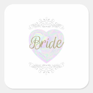 bruid sticker