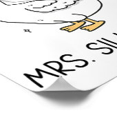 Bruid to be Wedding Gekke bruidgans Gettin' Loos Poster (Hoek)