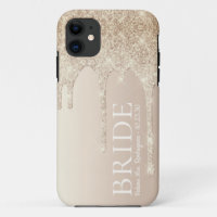 Bruid Toekomst Mrs Gold Glitter Drip