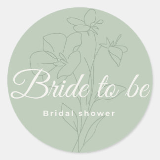 Bruid-tot-bruid stickers formaat vel