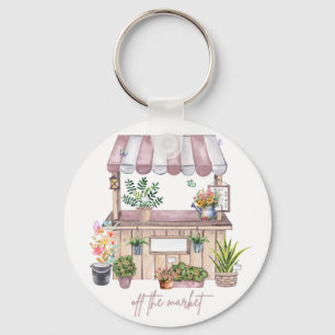 Bruid van de Markt Design   Schattige Meisjesachti Sleutelhanger