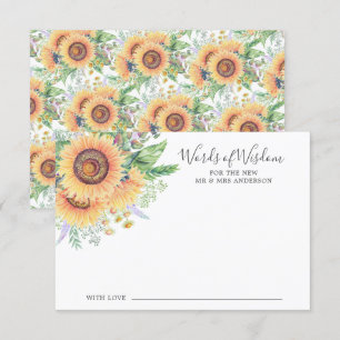 Bruid van de Zonnebloem Tuin Wijsheden Kaart