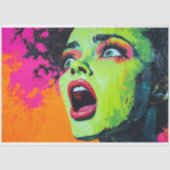 Bruid van Frankenstein Decoupage Tissue Paper Tissuepapier (Voorkant)