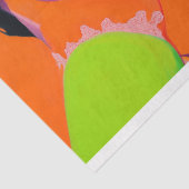 Bruid van Frankenstein Decoupage Tissuepapier (Detail)