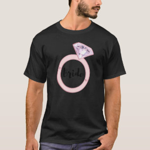Bruid voor vrijgezellenfeest Matching bruidsteam T-shirt