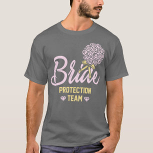 Bruid vrijgezellenfeest trouw JGA T-shirt