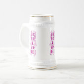 Bruid Wedding Stein Bierpul (Voorkant links)