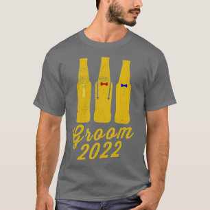 Bruidegom 2022 Grappige Bruidsjonkers Bachelorfees T-shirt