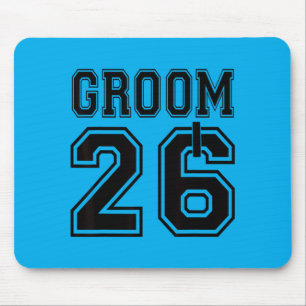 Bruidegom 2026 Verloving Feest Matching Honeymoon Muismat