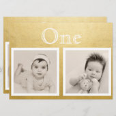 Bruidegom aangepaste leeftijd gouden tafelnummer (Voorkant / Achterkant)