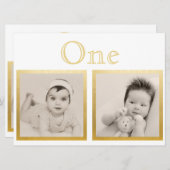 Bruidegom aangepaste leeftijd gouden tafelnummer (Voorkant / Achterkant)