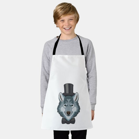 Bruidegom als wolf met boog schort (Gedragen)