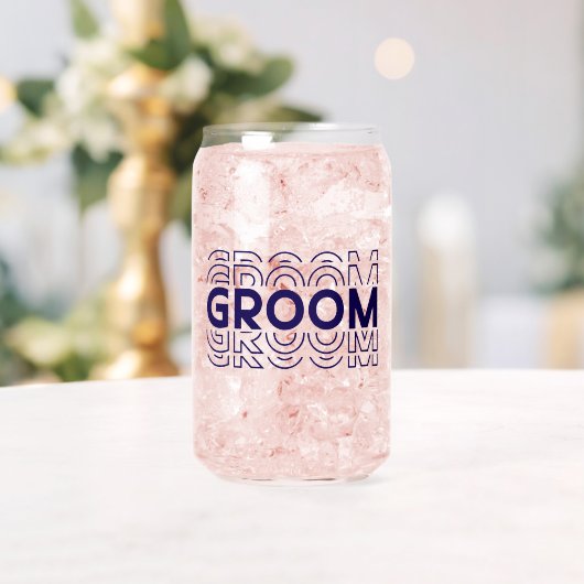 Bruidegom Blikvorm Glas (Insitu (Huwelijk))