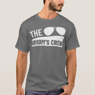Bruidegom Crew Team Trouwen Beste Man Bachelor Par T-shirt