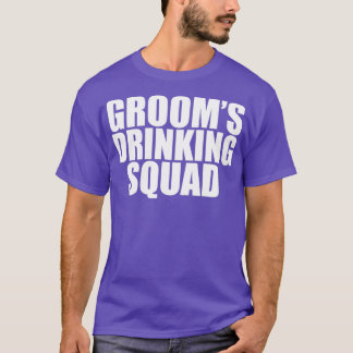 Bruidegom Drinkende Bende Feest Bruidsjonkers Bach T-shirt