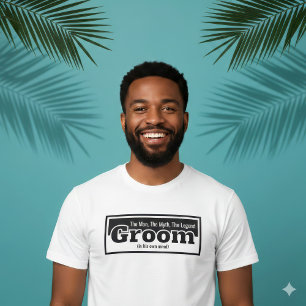 Bruidegom (In Zijn Eigen Gedachten) Mythe & Legend Tri-Blend Shirt