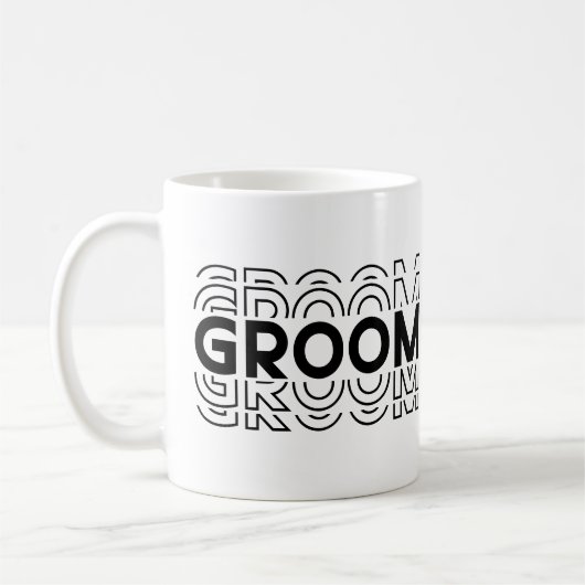 Bruidegom  koffiemok (Links)
